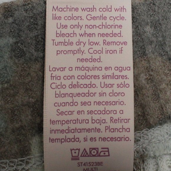 Secret Treasures NWT XS 0-2 Waffle Jogger Camouflage Pattern & Pockets - Picture 5 of 14